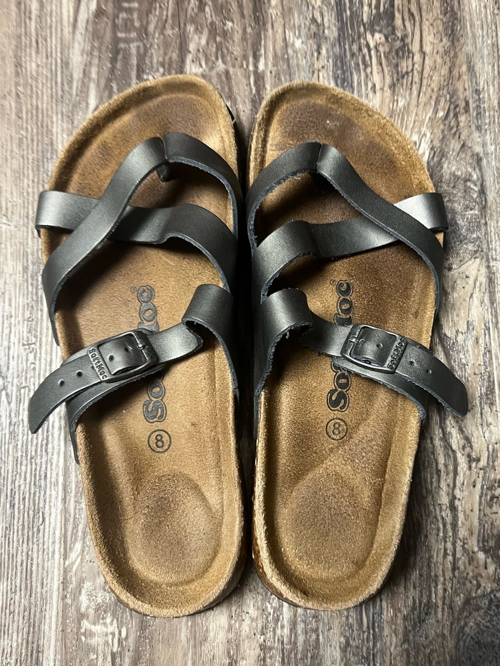 Softmoc sandal $80